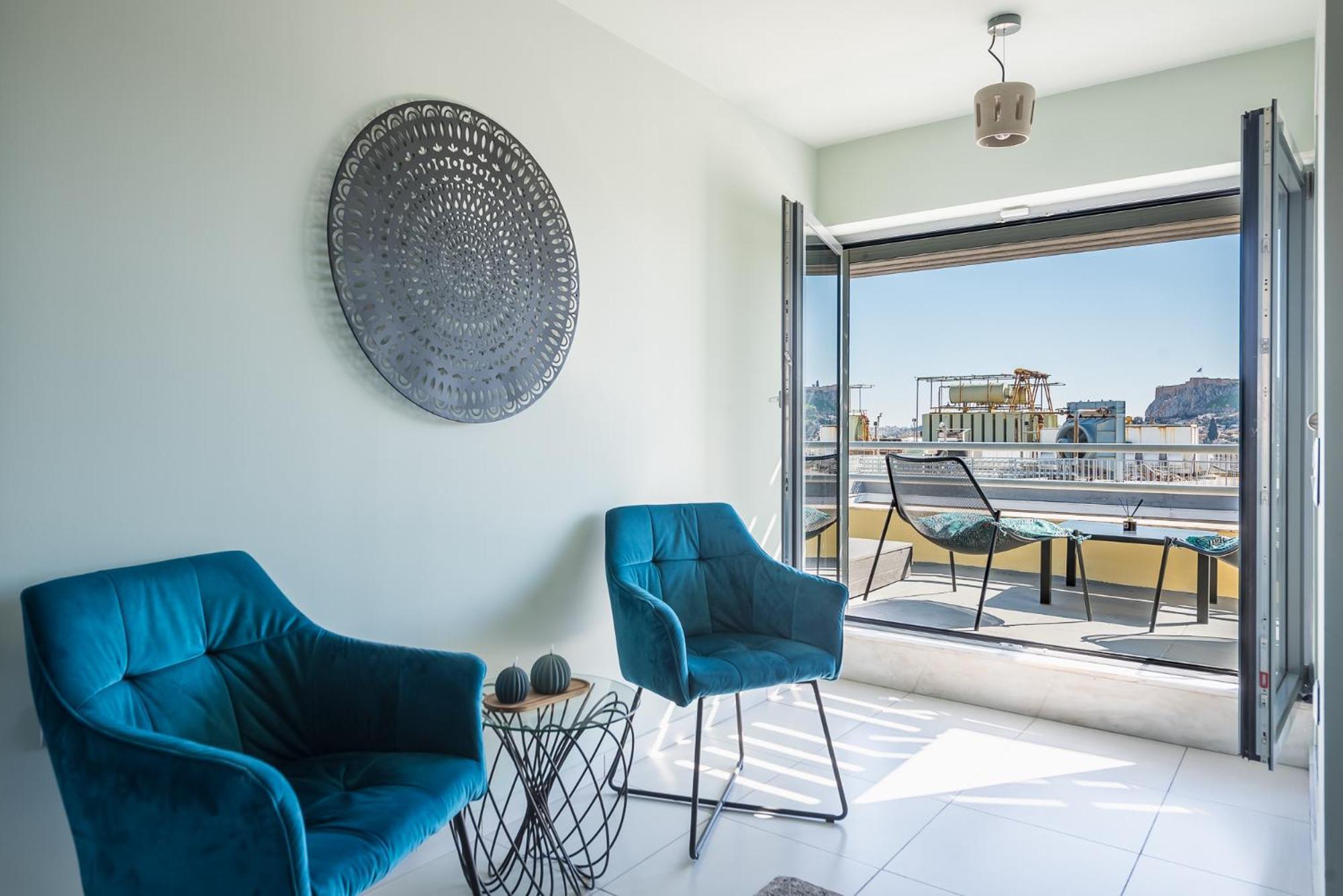 Acropolis View Mini Sky Suite & Hot Tub Atény Exteriér fotografie