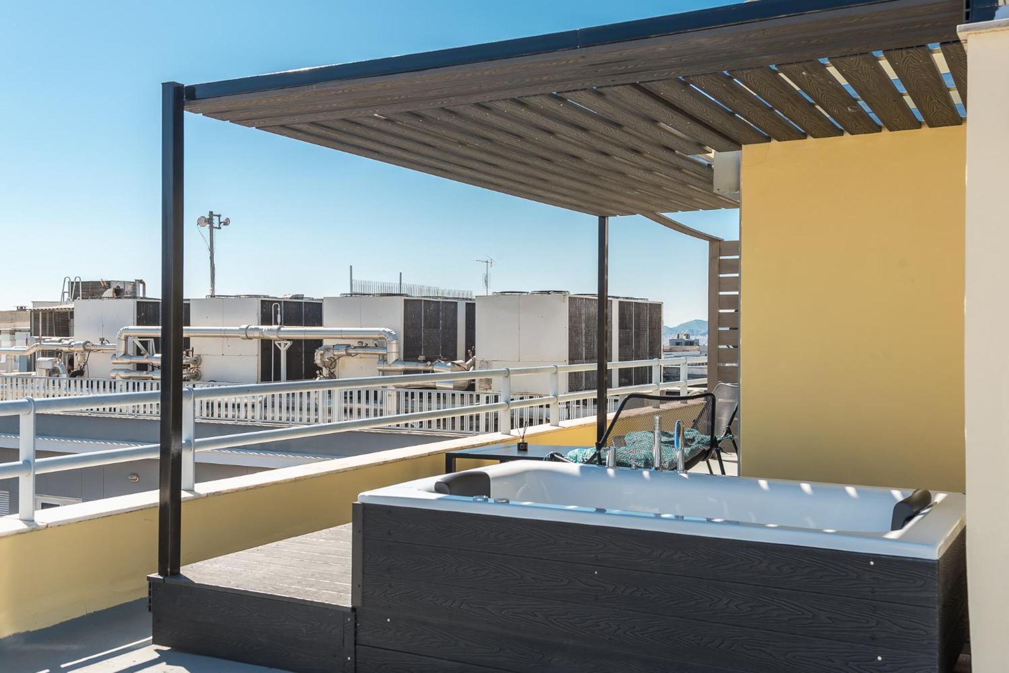 Acropolis View Mini Sky Suite & Hot Tub Atény Exteriér fotografie