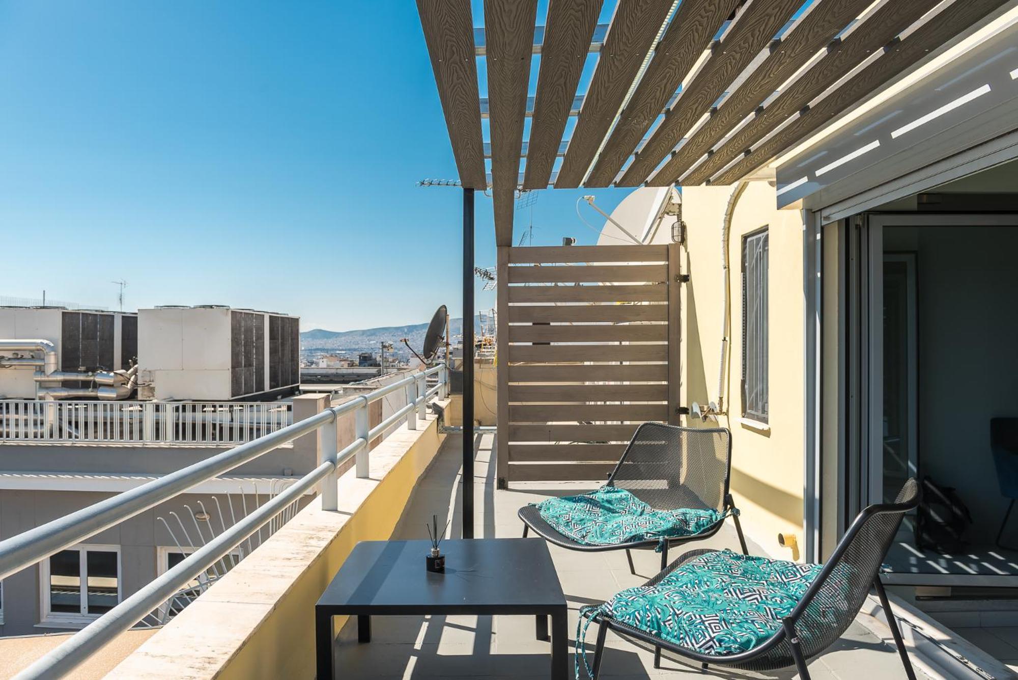Acropolis View Mini Sky Suite & Hot Tub Atény Exteriér fotografie